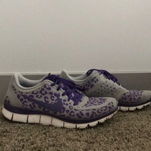 Cheetah Print Nike Free 5.0
